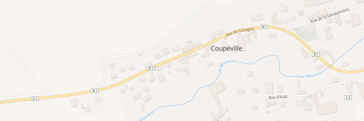 Plan du 19 Rue de Cocagne à Coupéville