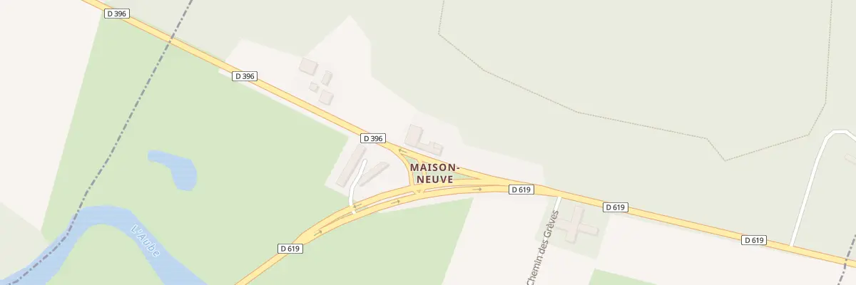 Plan du 2 Rue Maison Neuve à Dolancourt