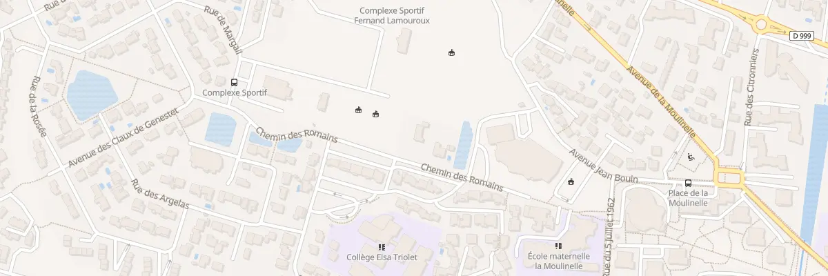 Plan du 24 Che des Romains à Beaucaire