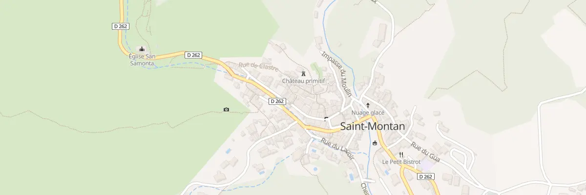 Plan du 5018 Rue du Portalet à Saint-Montan