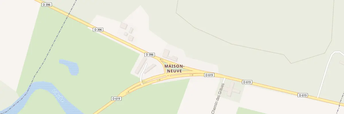 Plan du 2 Rue Maison Neuve à Dolancourt