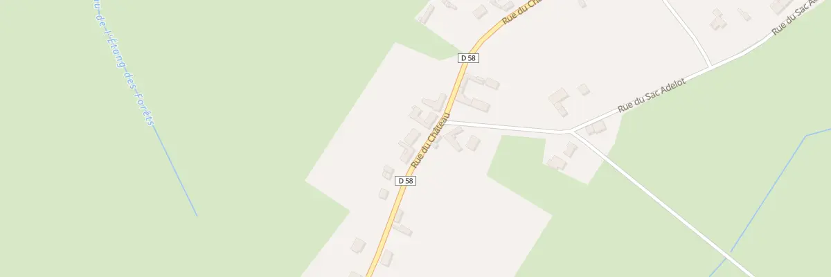 Plan du 4 Rue du Chateau à Drosnay