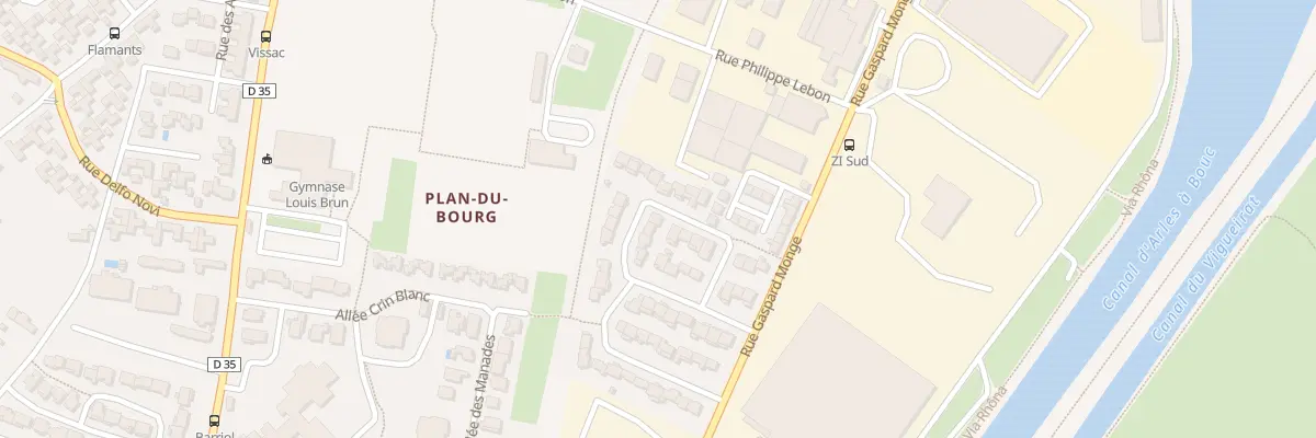 Plan du 22 Rue Dominique Morra à Arles