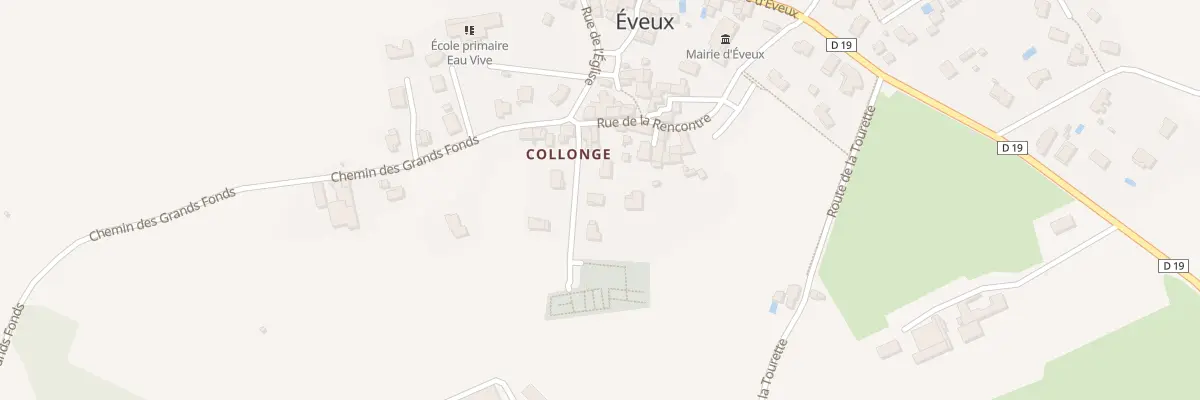Plan du 69 Mte de Collonge à Éveux