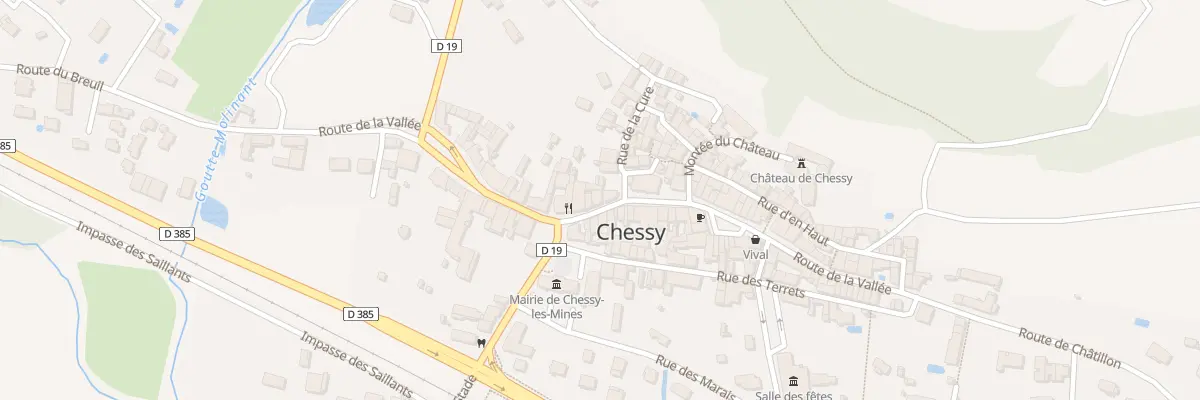 Plan du 5144 Rte de la Vallée à Chessy