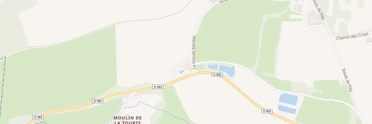 Plan du 5125 Sur le Moulin à Fley