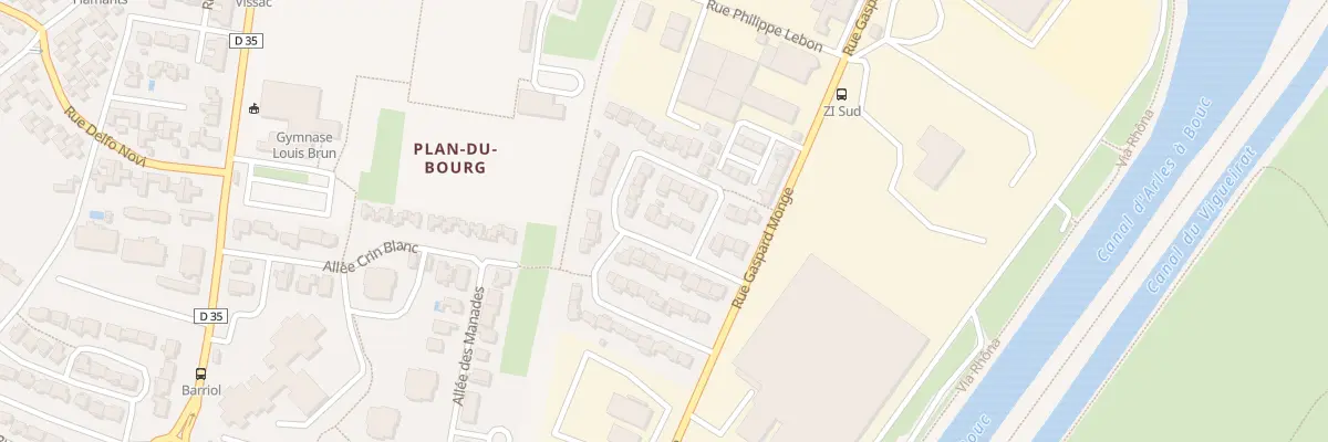 Plan du 12 Rue Dominique Morra à Arles