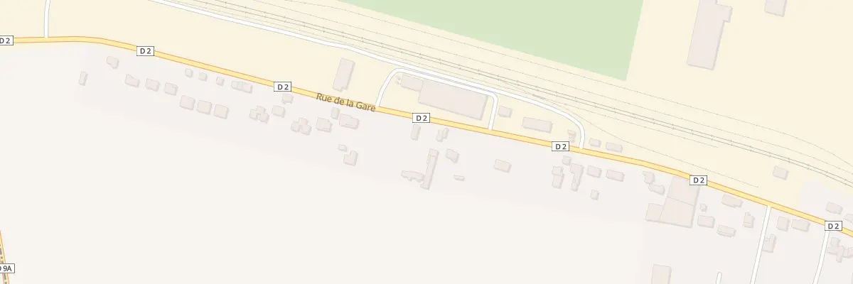 Plan du 57 Rue de la Gare à Tournes