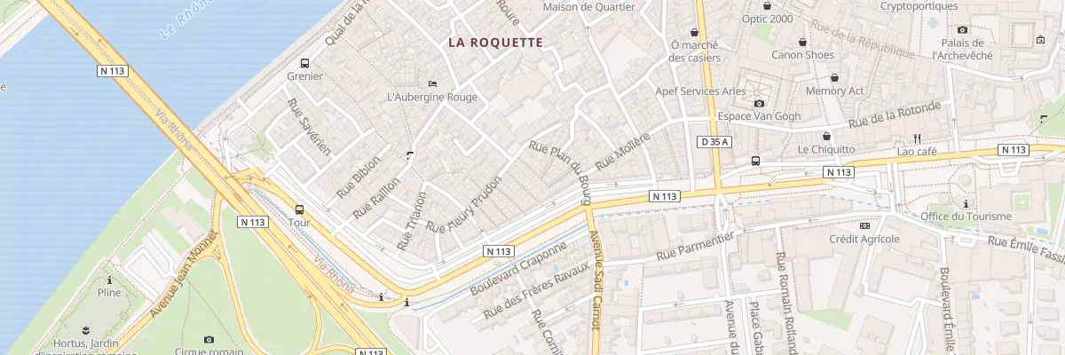 Plan du 4 Rue de l’Equerre à Arles