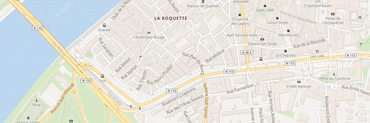 Plan du 5 Rue de l’Equerre à Arles