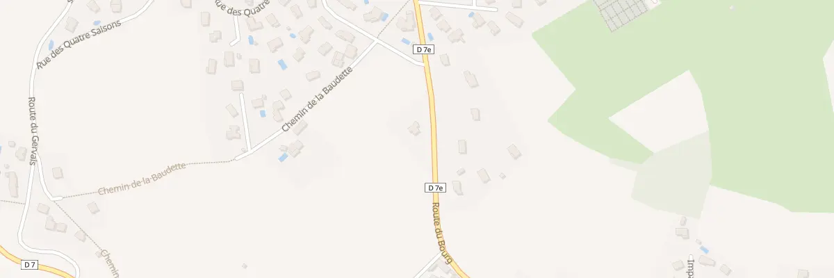 Plan du 536 Rte du Bourg à Sourcieux-les-Mines