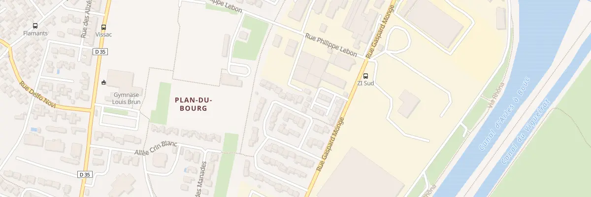 Plan du 8 Rue Pierre Giot à Arles