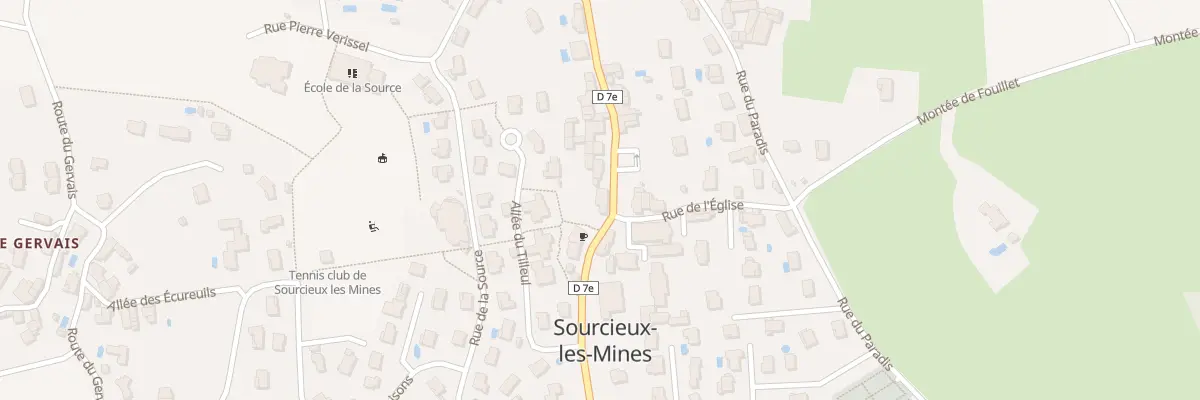 Plan du 178 Rte du Bourg à Sourcieux-les-Mines