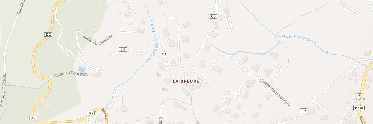 Plan du 20 Che des Fonts aux Ollières-sur-Eyrieux