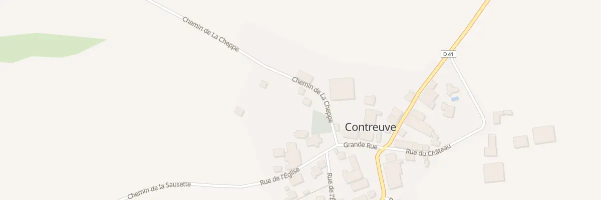 Plan du 1 Rue de Cheppes à Contreuve