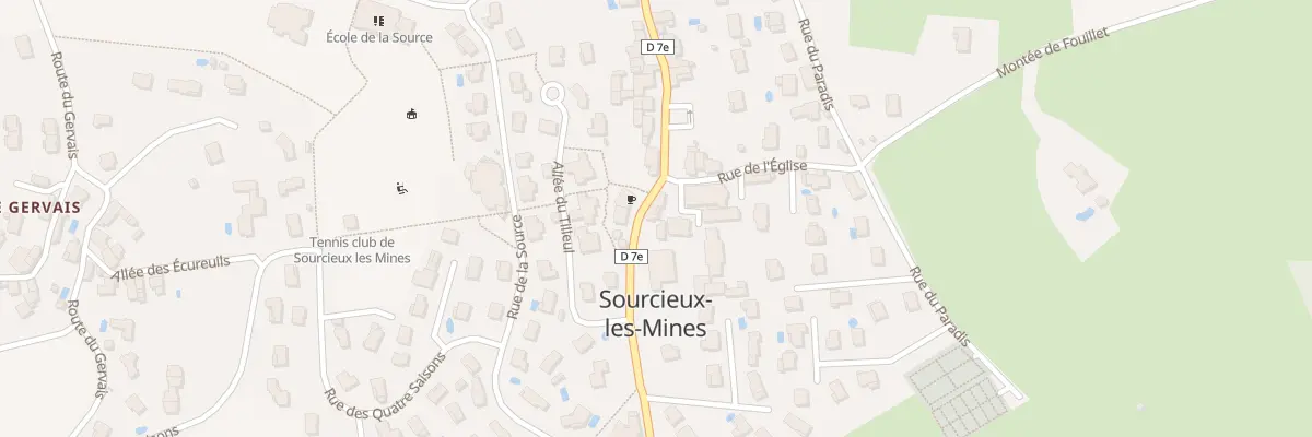 Plan du 61 Pl Lucien Vachez à Sourcieux-les-Mines