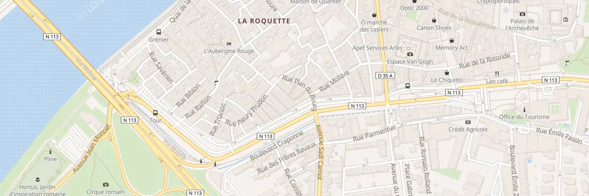 Plan du 9 Rue de l’Equerre à Arles