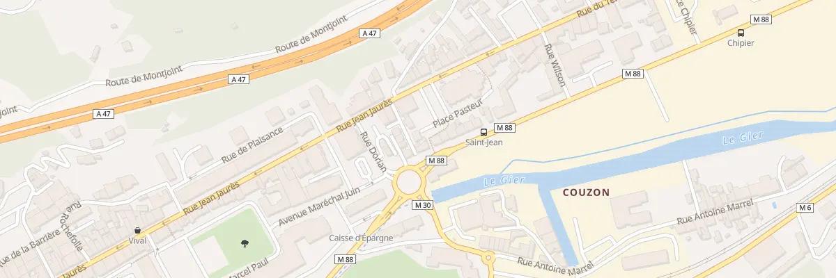 Plan du 3 Imp Dorian à Rive-de-Gier