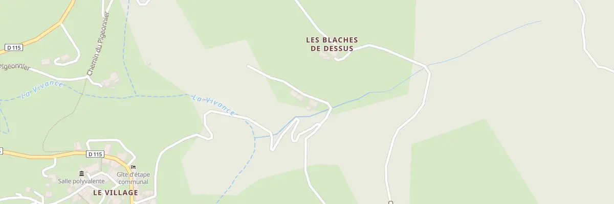 Plan du 5032 Le Village à Vaudevant