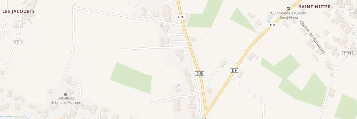 Plan du 269 Rue de l’Ancienne Gare à Quincié-en-Beaujolais