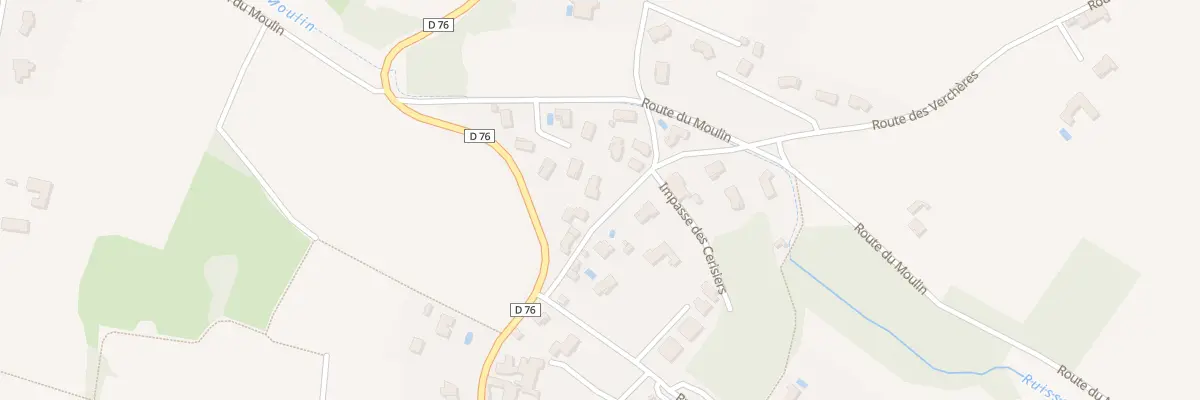 Plan du 93 Che du Creux à Saint-Germain-Nuelles