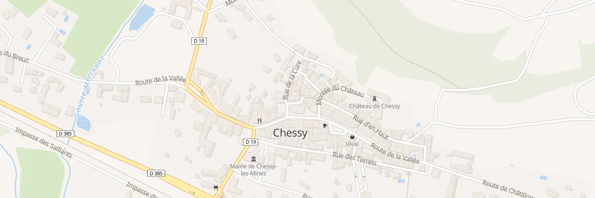 Plan du 5139 Le Bourg à Chessy