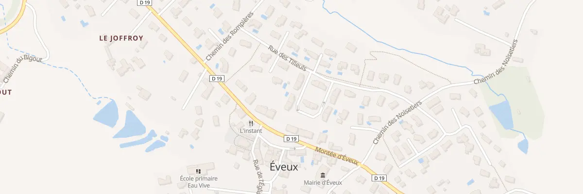 Plan du 54 Rue des Acacias à Éveux