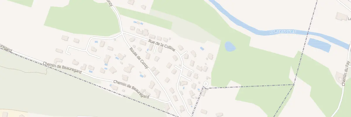Plan du 19 Rue de la Colline à Chessy