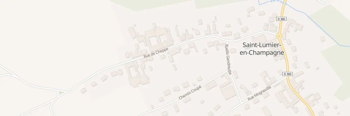 Plan du 18 Rue de Cheppes à Saint-Lumier-en-Champagne