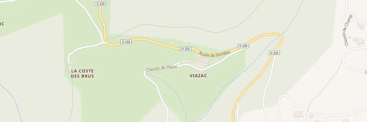 Plan du 5406 Viazac Nord à Saint-Michel-de-Chabrillanoux