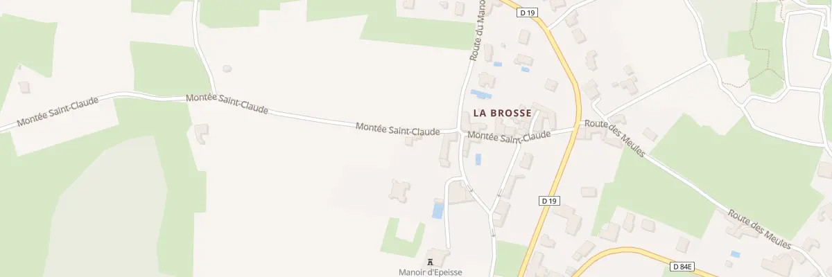 Plan du 211 Mte Saint Claude à Cogny