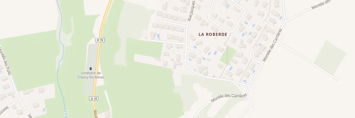 Plan du 576 Rue Jacques Coeur à Chessy