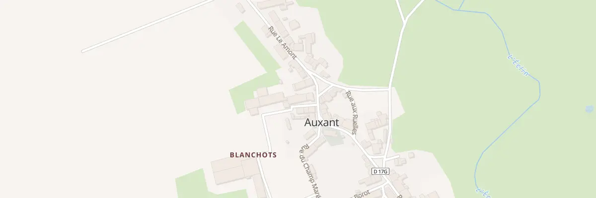 Plan du 9 Rue Amont à Auxant