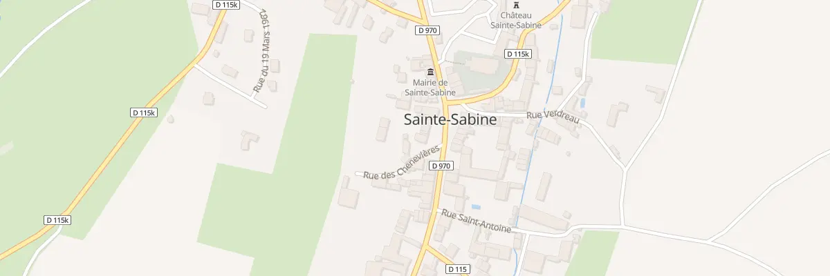 Plan du 10 Pl de Lassey à Sainte-Sabine