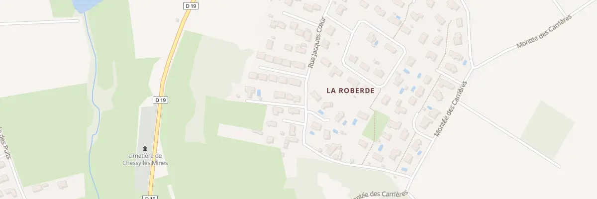 Plan du 530 Rue Jacques Coeur à Chessy