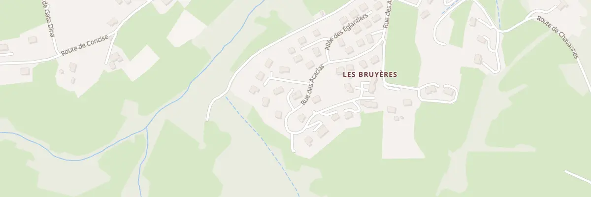 Plan du 330 Rue des Accacias à Saint-Marcel-lès-Annonay