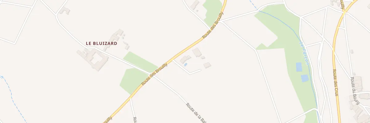 Plan du 809 Rte des Brouilly à Saint-Étienne-la-Varenne
