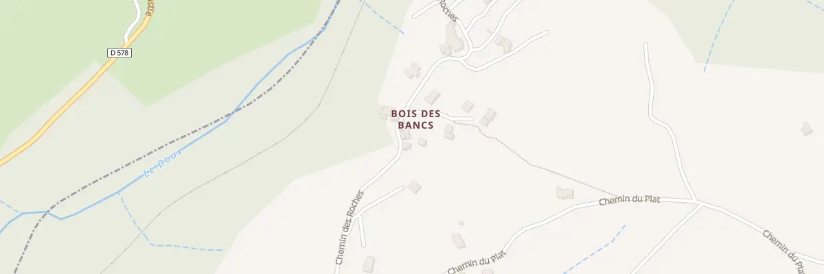 Plan du 220 Che des Roches au Crestet