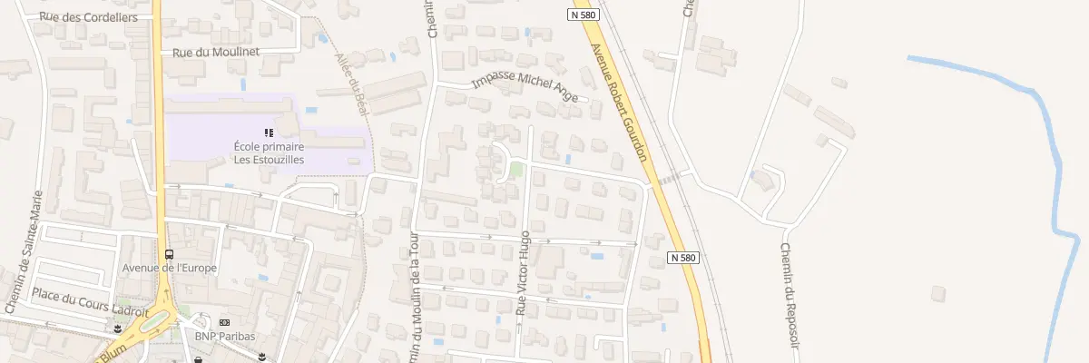 Plan du 24 Rue Victor Hugo à Bagnols-sur-Cèze