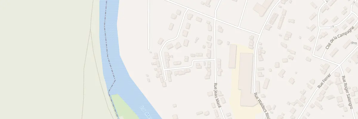 Plan du 20 Rue des Broutays à Revin