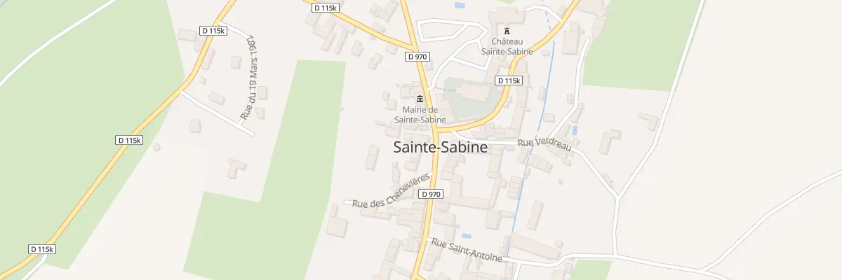 Plan du 4 Pl de Lassey à Sainte-Sabine