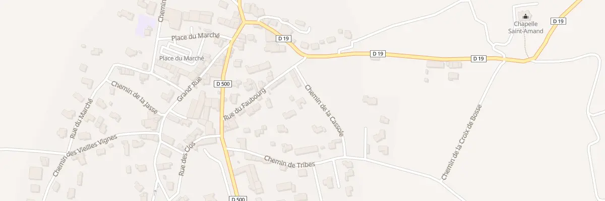 Plan du 2 Che de la Cassole à Théziers