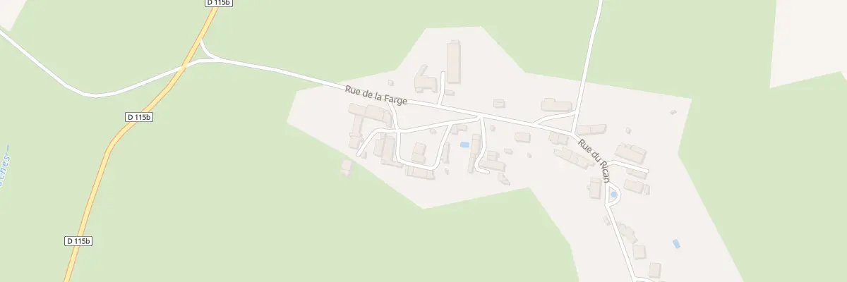 Plan du 4 Rle de la Farge à Painblanc