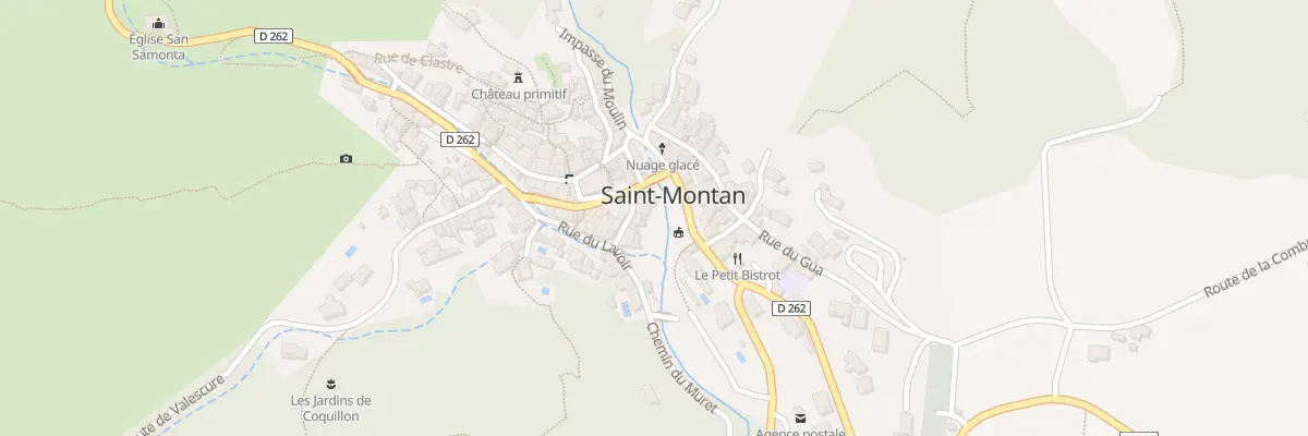 Plan du 7 Pl du Poussiac à Saint-Montan