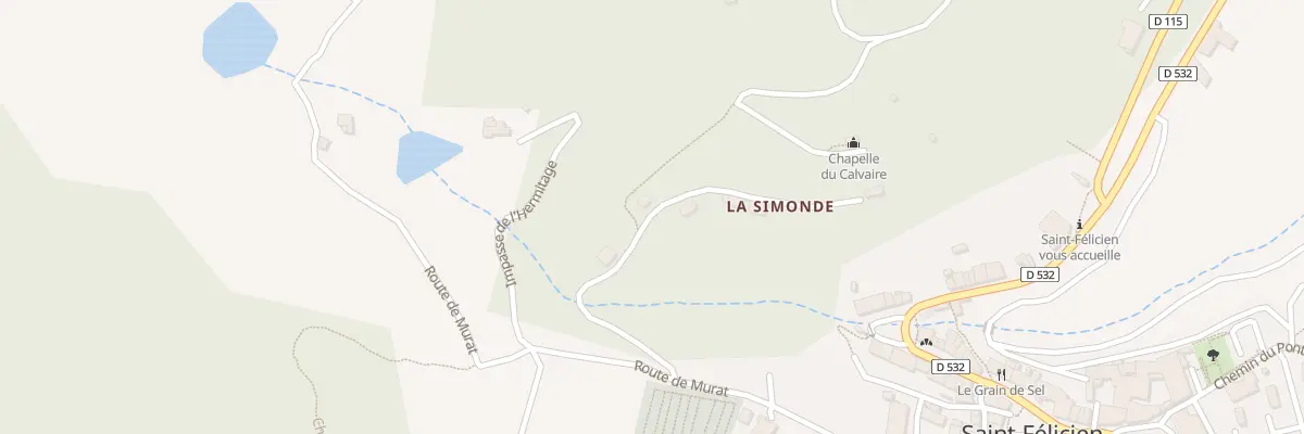 Plan du 170 Imp de la Simonde à Saint-Félicien