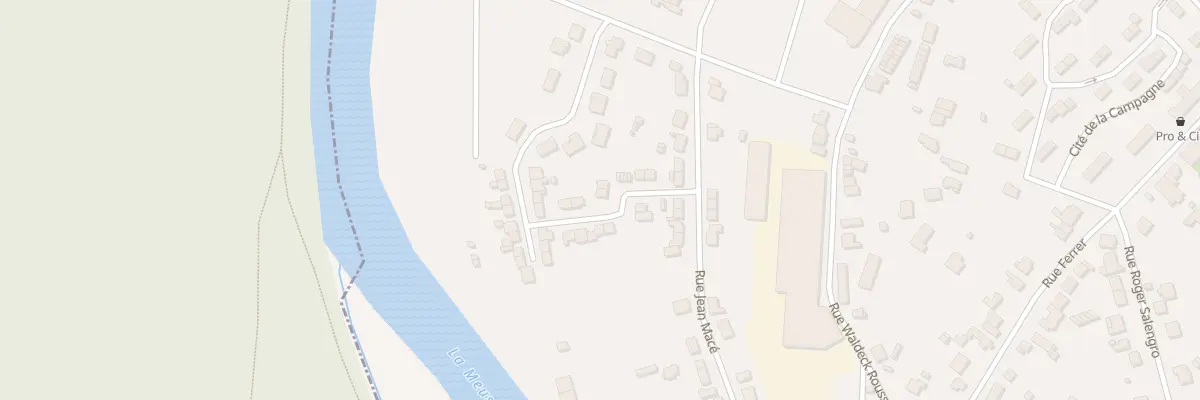 Plan du 18 Rue des Broutays à Revin