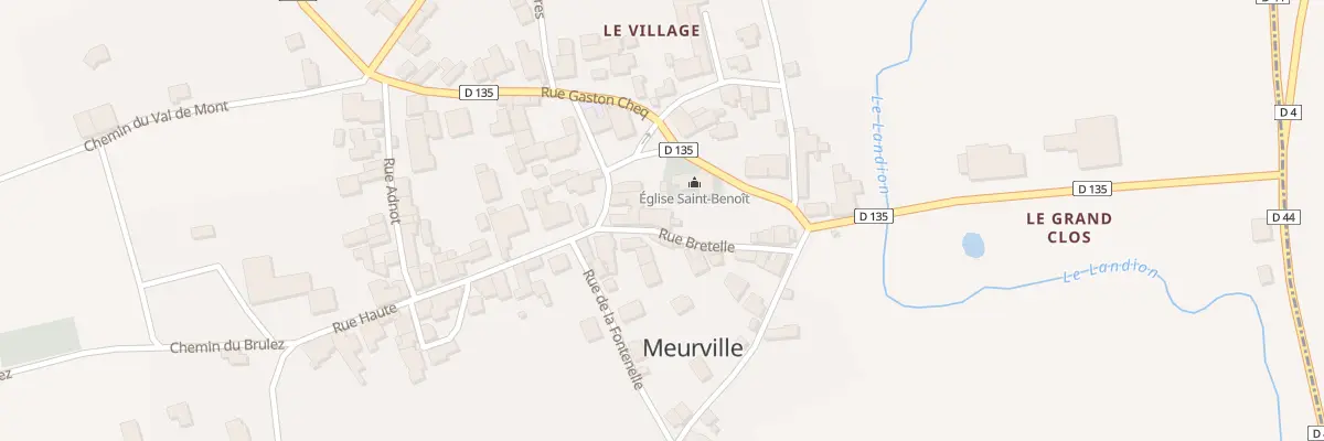 Plan du 7 Pl Marguerite Rechaux à Meurville