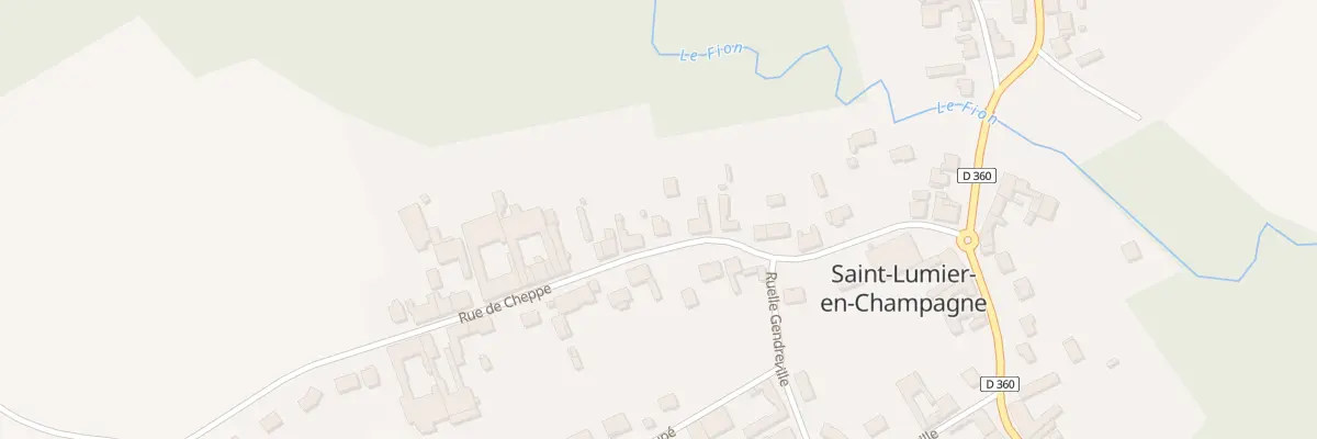 Plan du 21 Rue de Cheppes à Saint-Lumier-en-Champagne