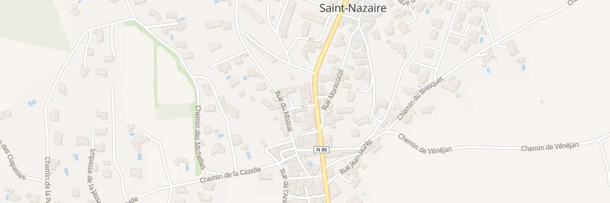 Plan du 5154 Rue de la Bioune à Saint-Nazaire