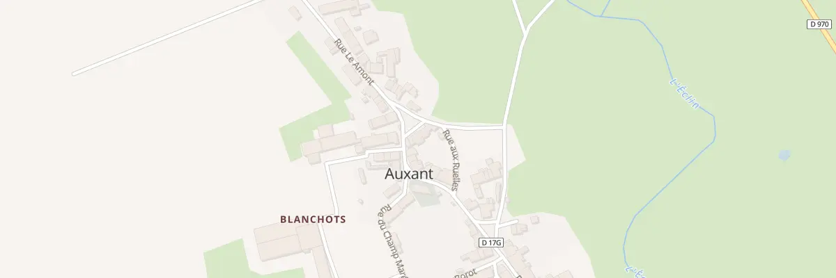 Plan du 8 Rue Amont à Auxant